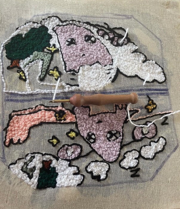 18th May - Hunkneebunknee Tufting Workshop