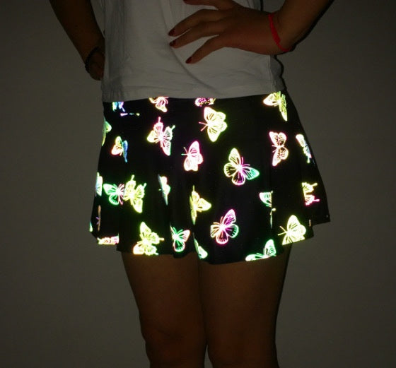 Butterfly mini skirt
