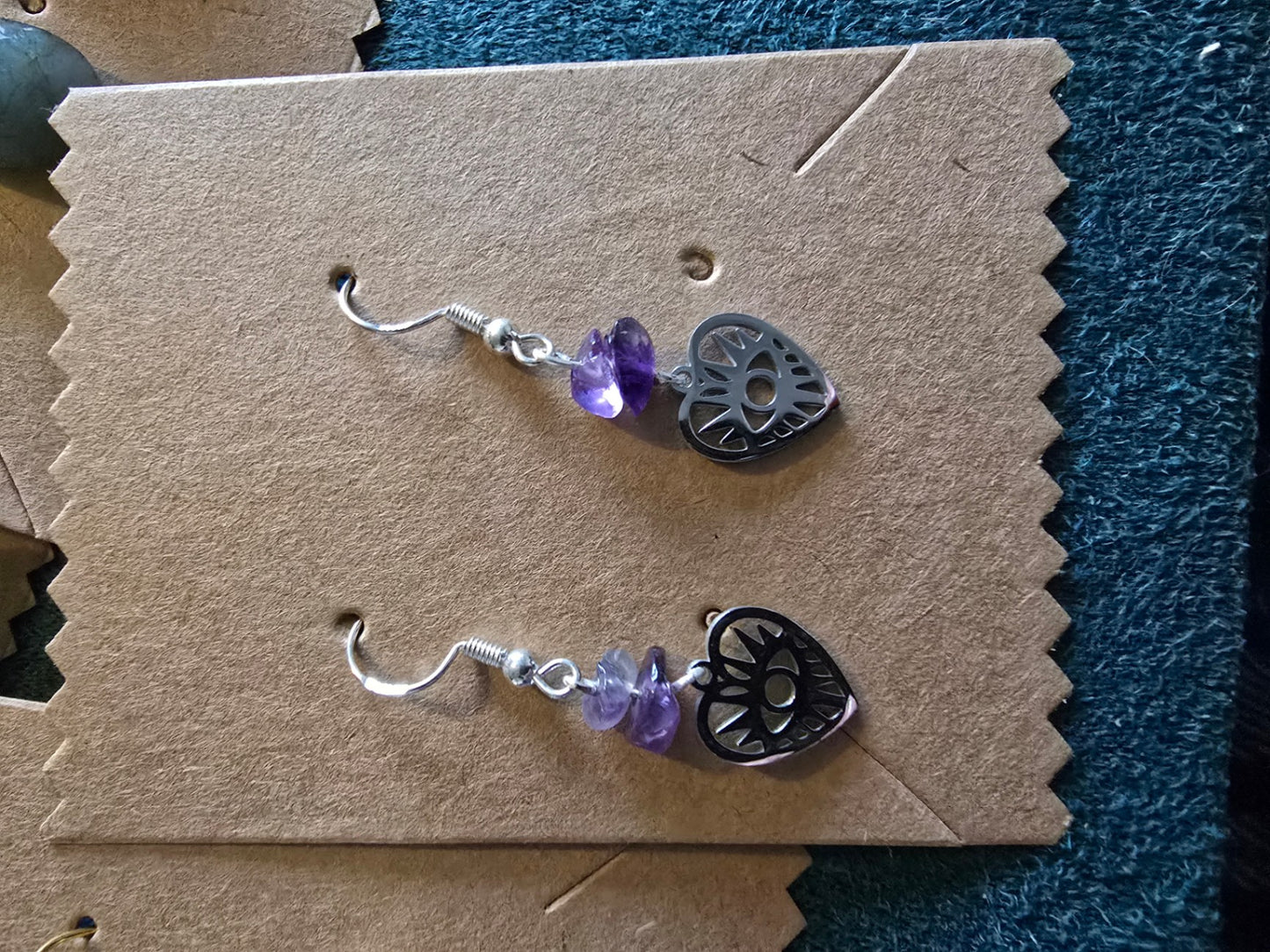 Amethyst earings