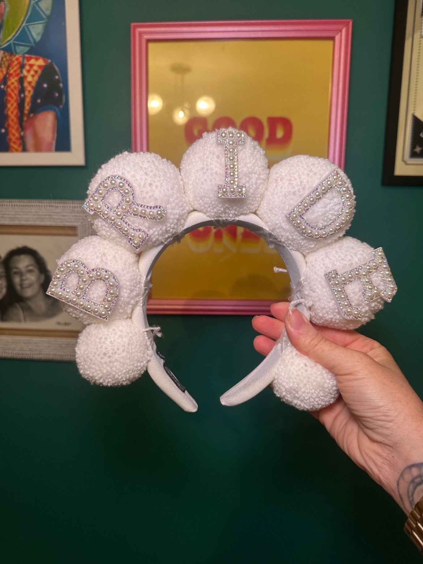 Bride headband