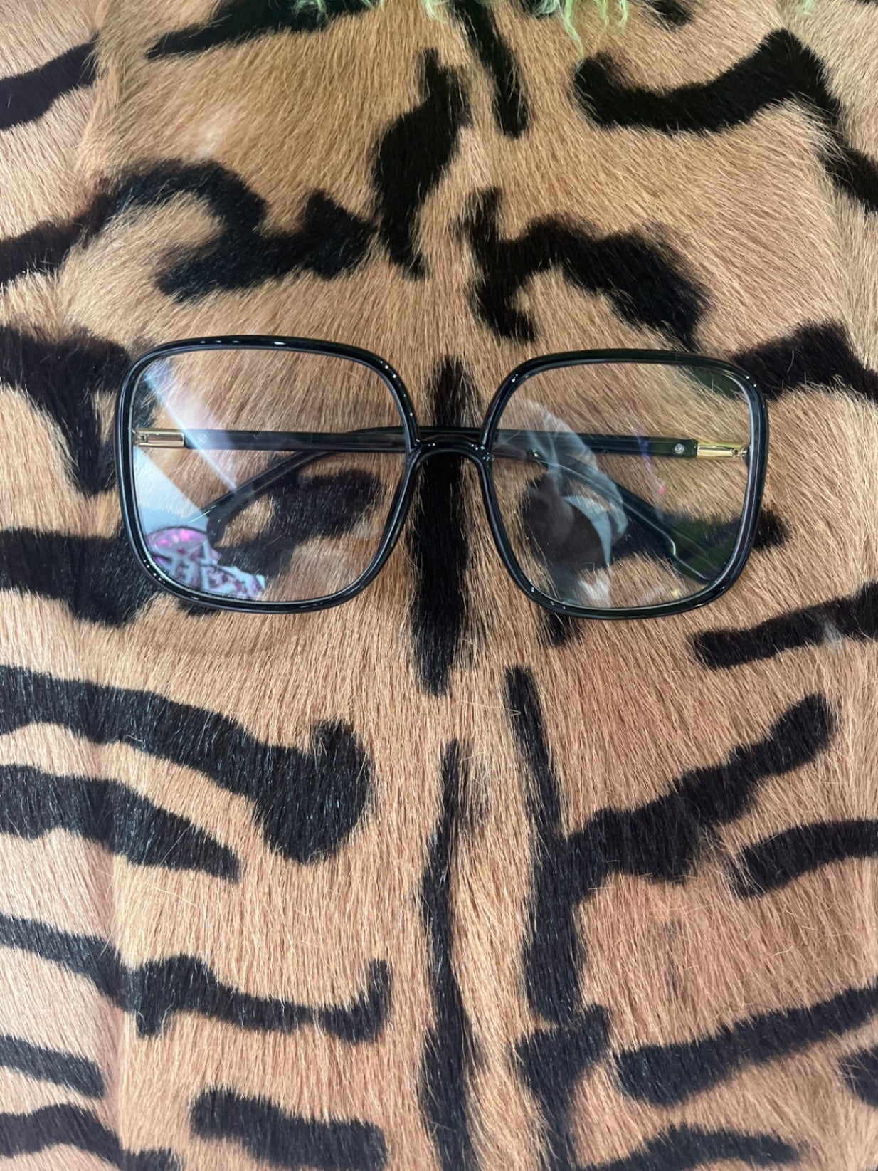 Anti Blue Light Glasses Square Black