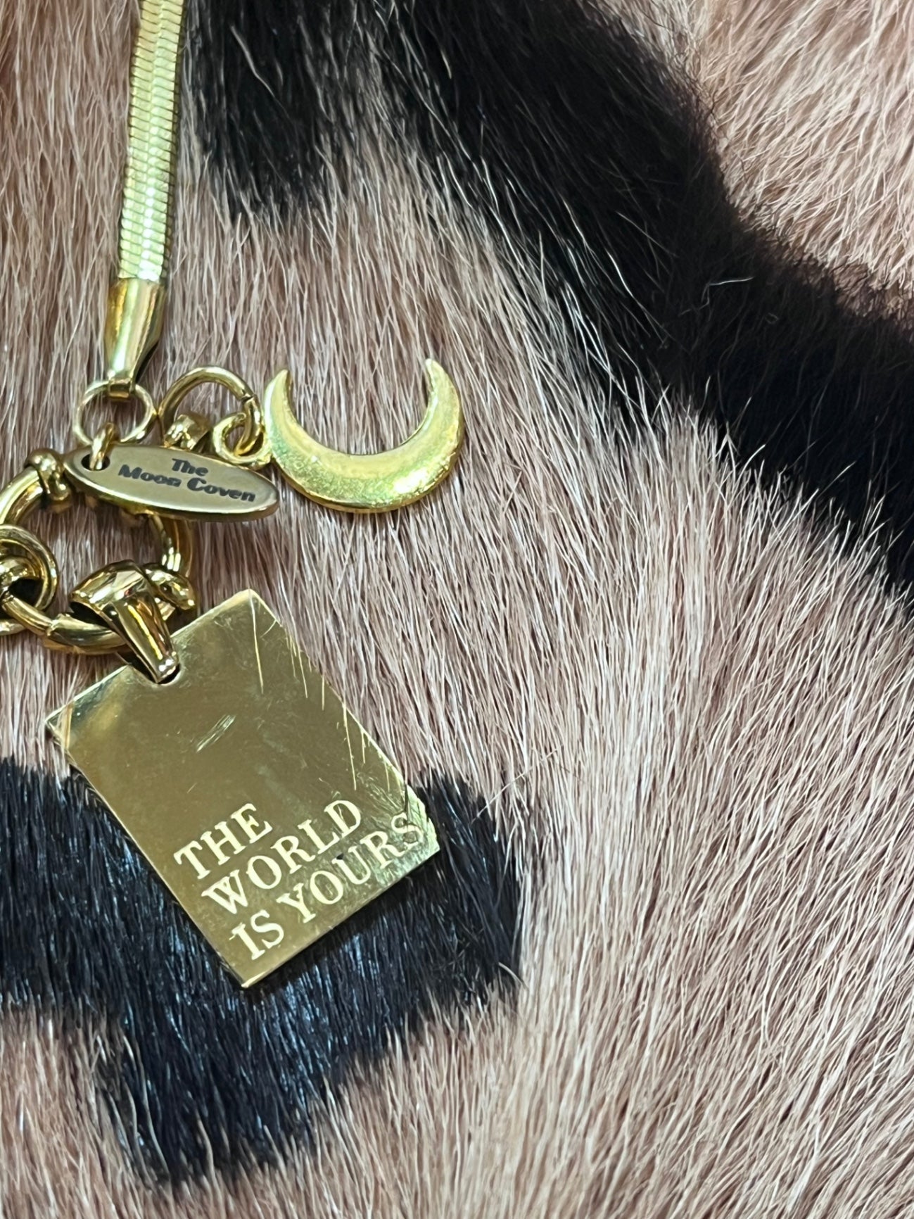 The world is yours good necklace