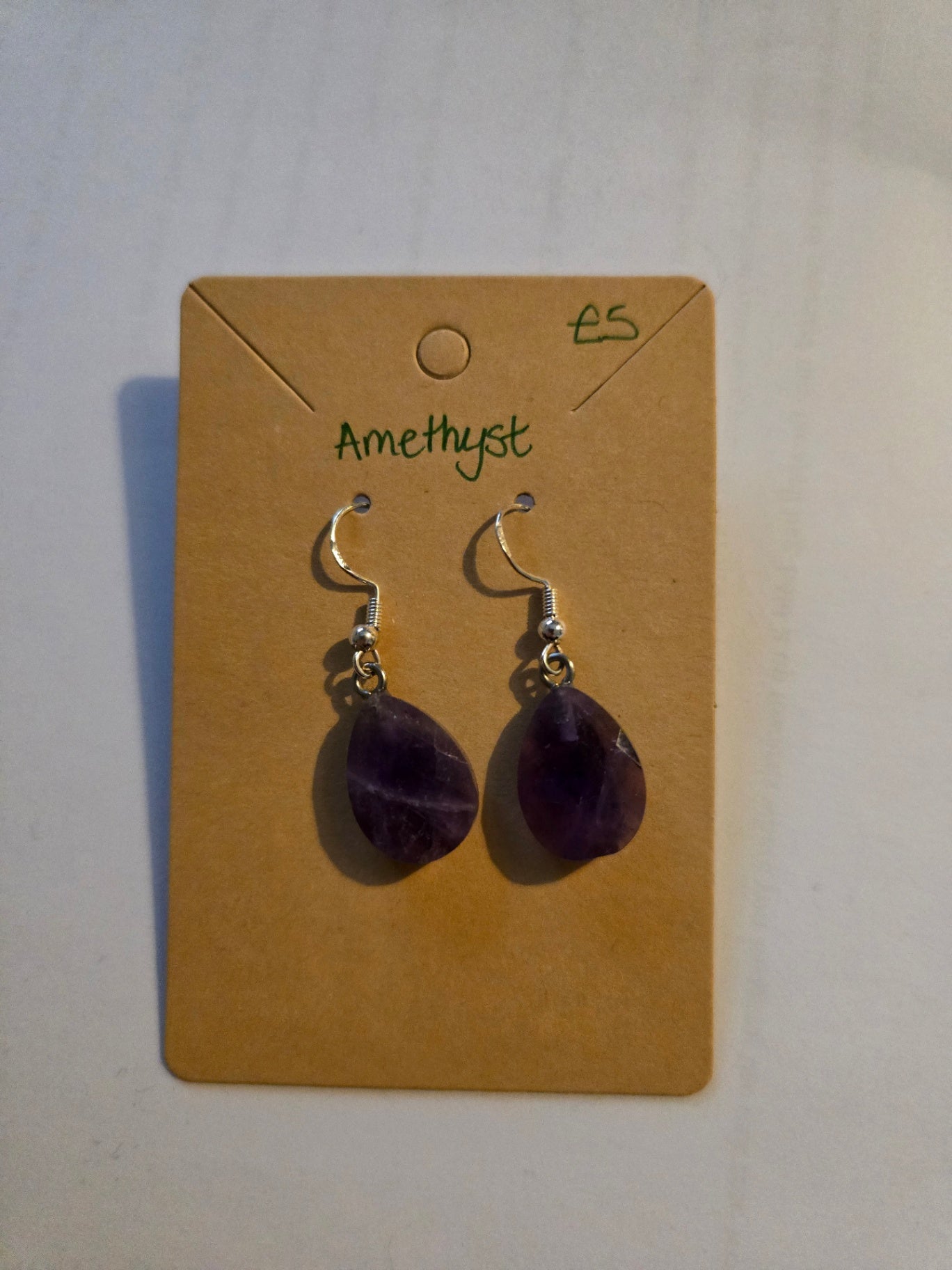 Amethyst earrings