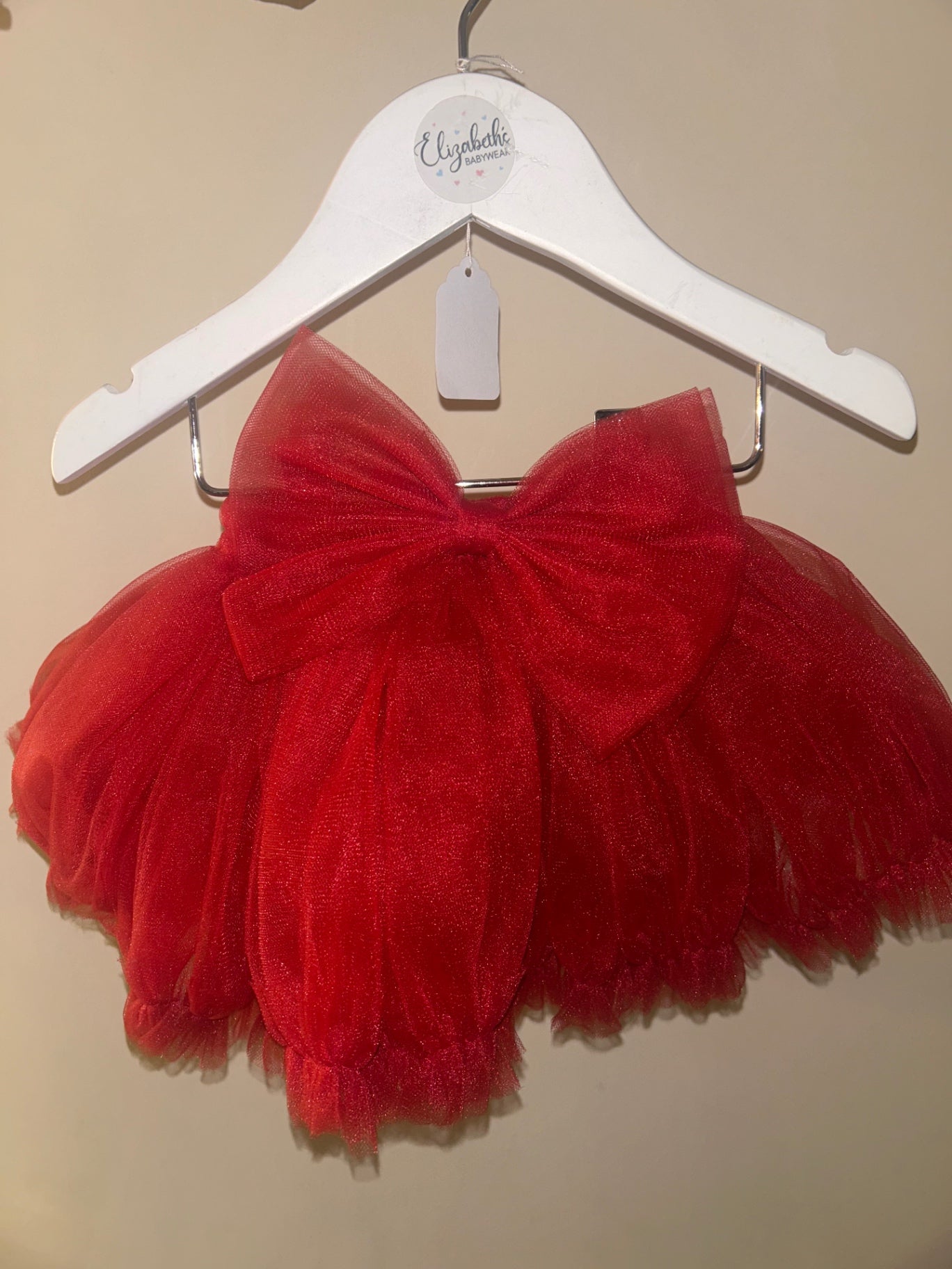 Red Tutu 0-6 months