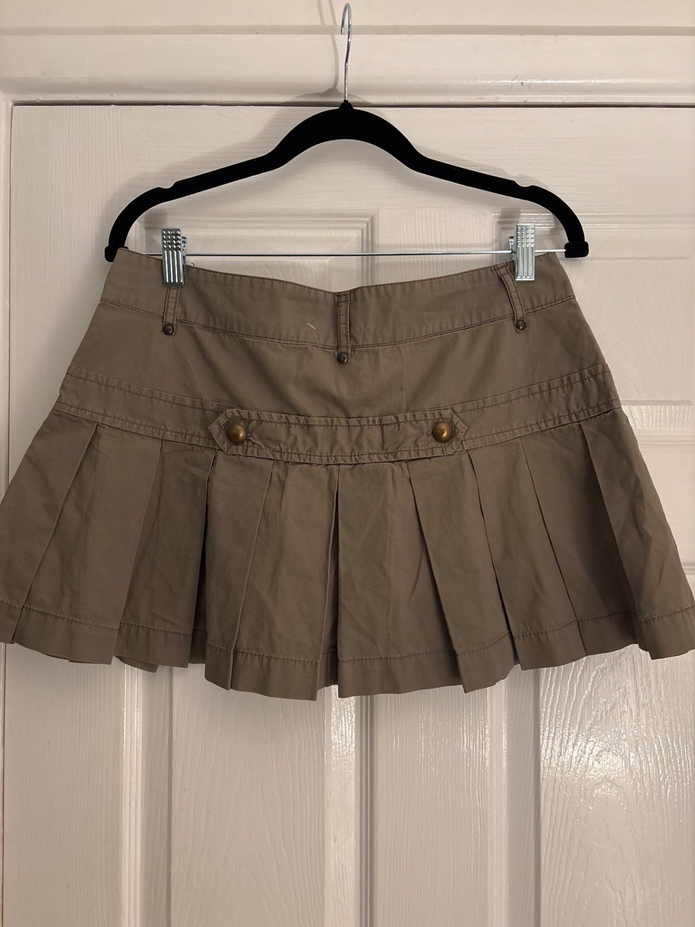 Cargo style mini skirt