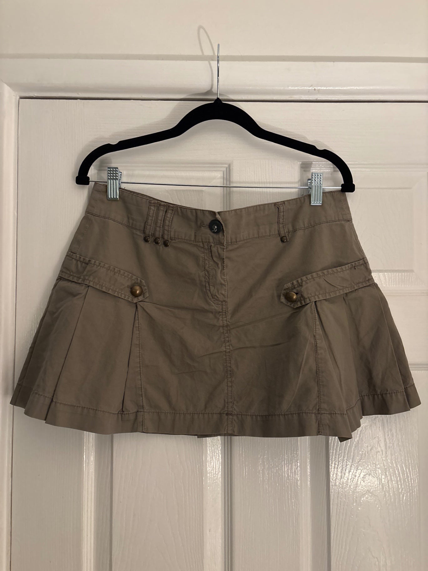 Cargo style mini skirt