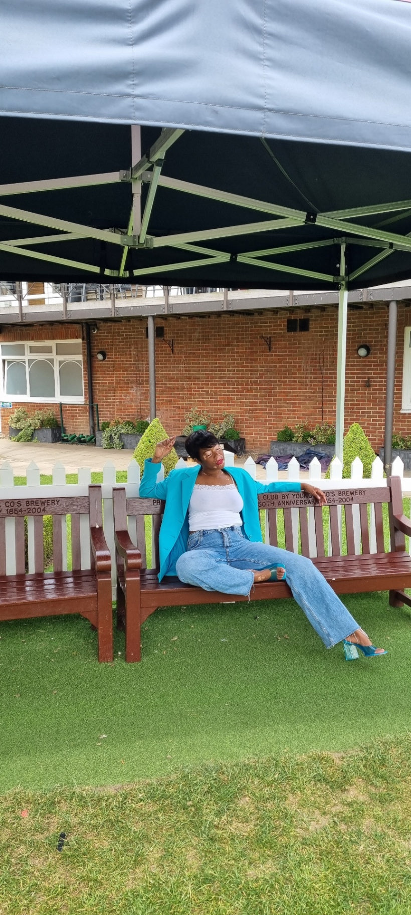 'Ugh As If' Clueless Turquoise Blazer