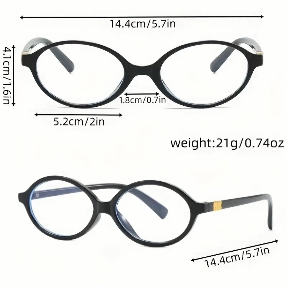 Preppy Leo Anti-blue light Glasses