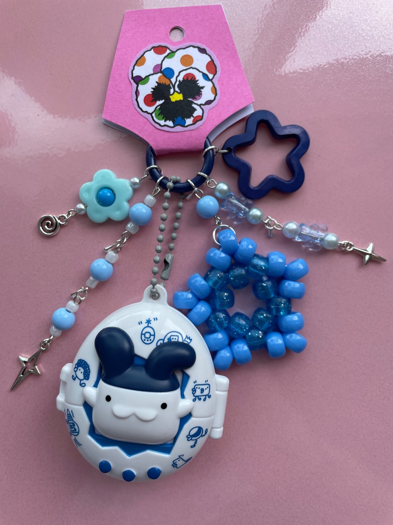 Mimitchi Tamagotchi Case Keychain