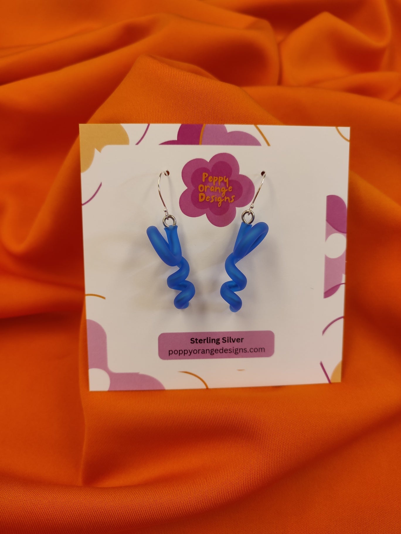 Electric Blue Isadora Earrings