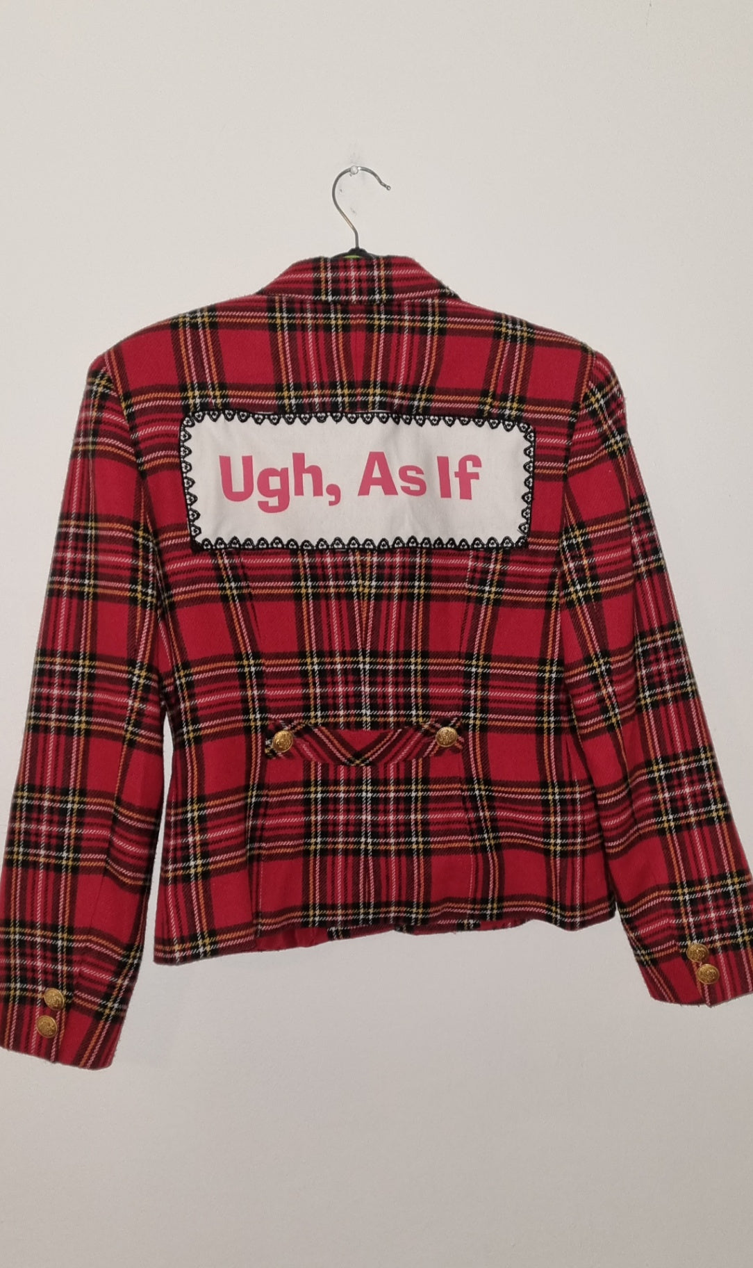 Red Check Clueless Jacket