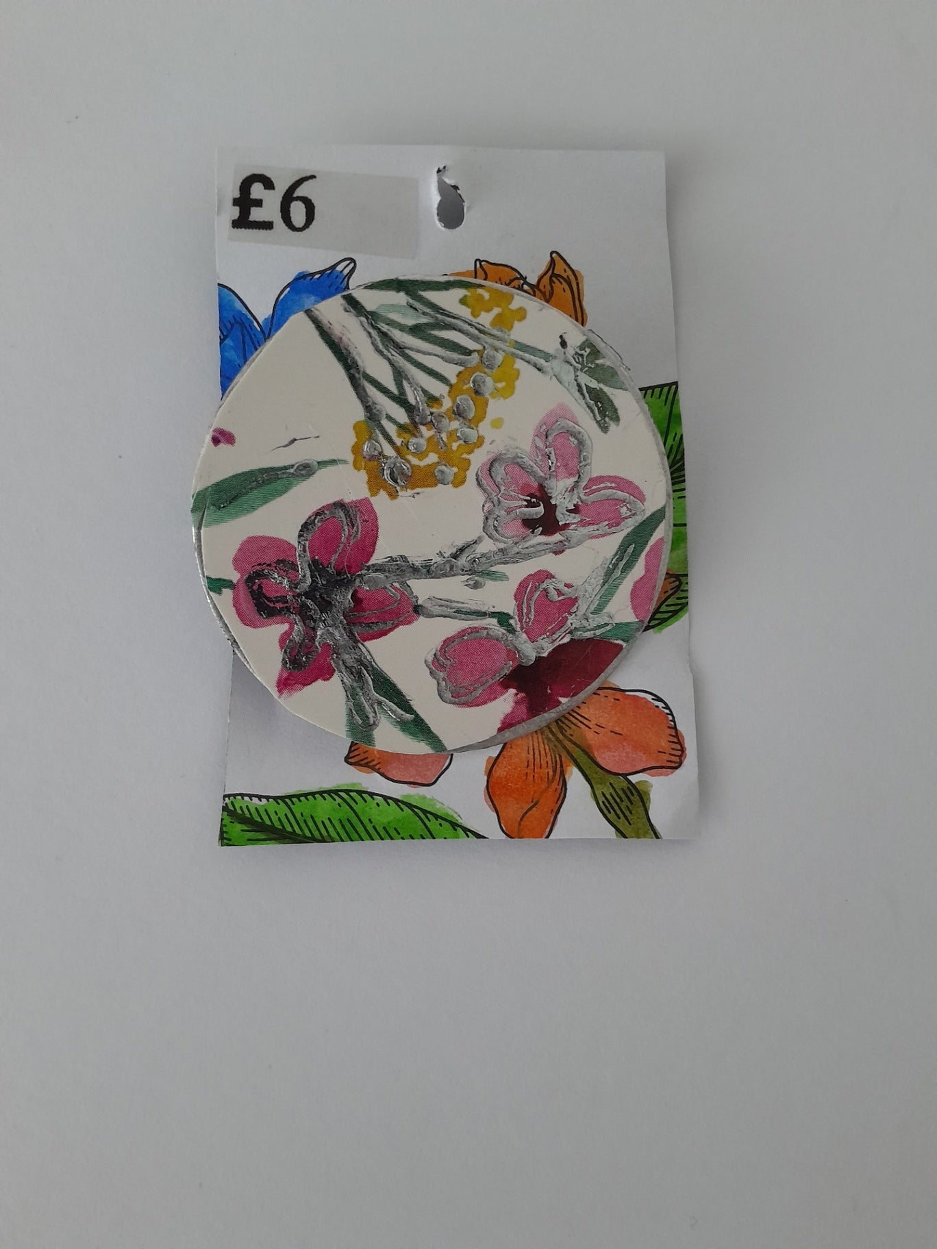 Circle Flower Brooch