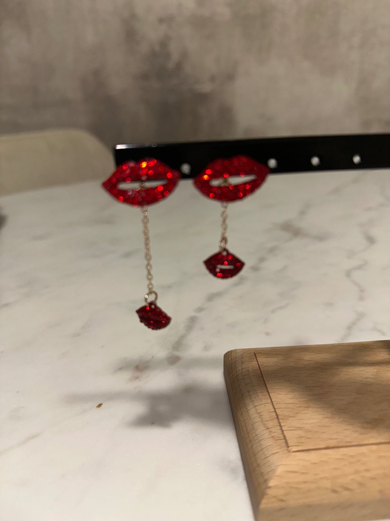 Playful red
