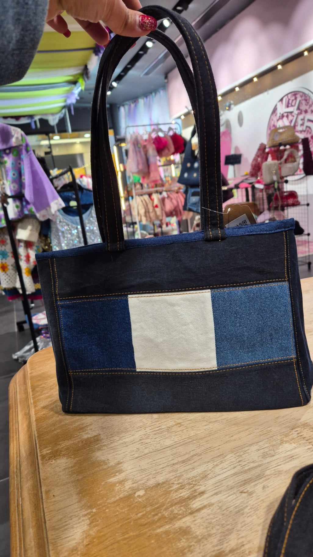 Patchwork denim