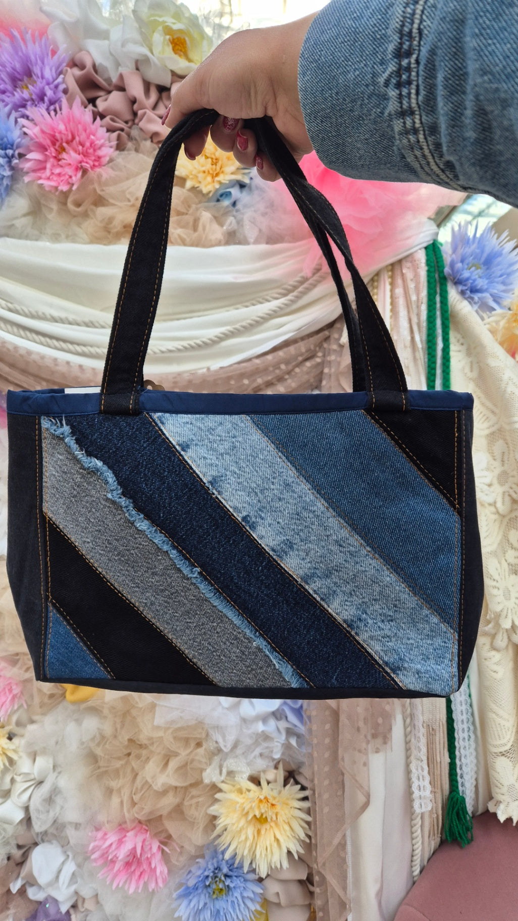 Patchwork denim