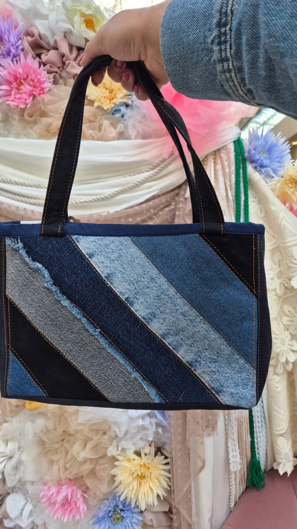 Patchwork denim