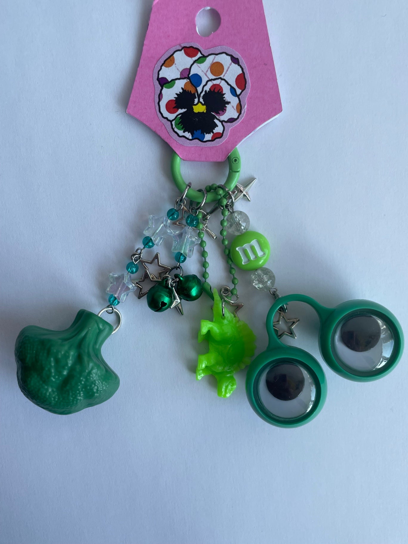 Broccoli Junk Keychain