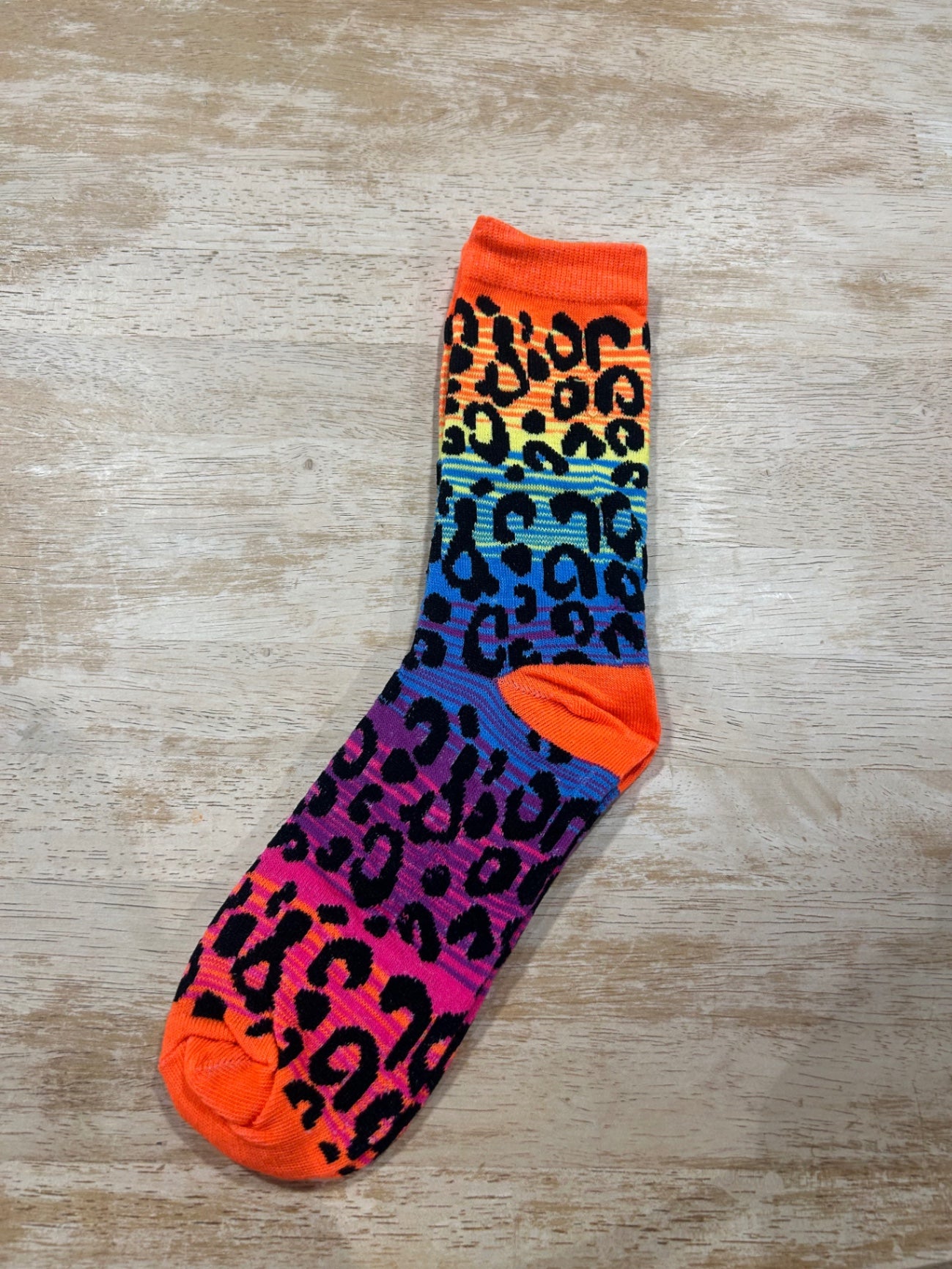 Leopard Socks Multicolor