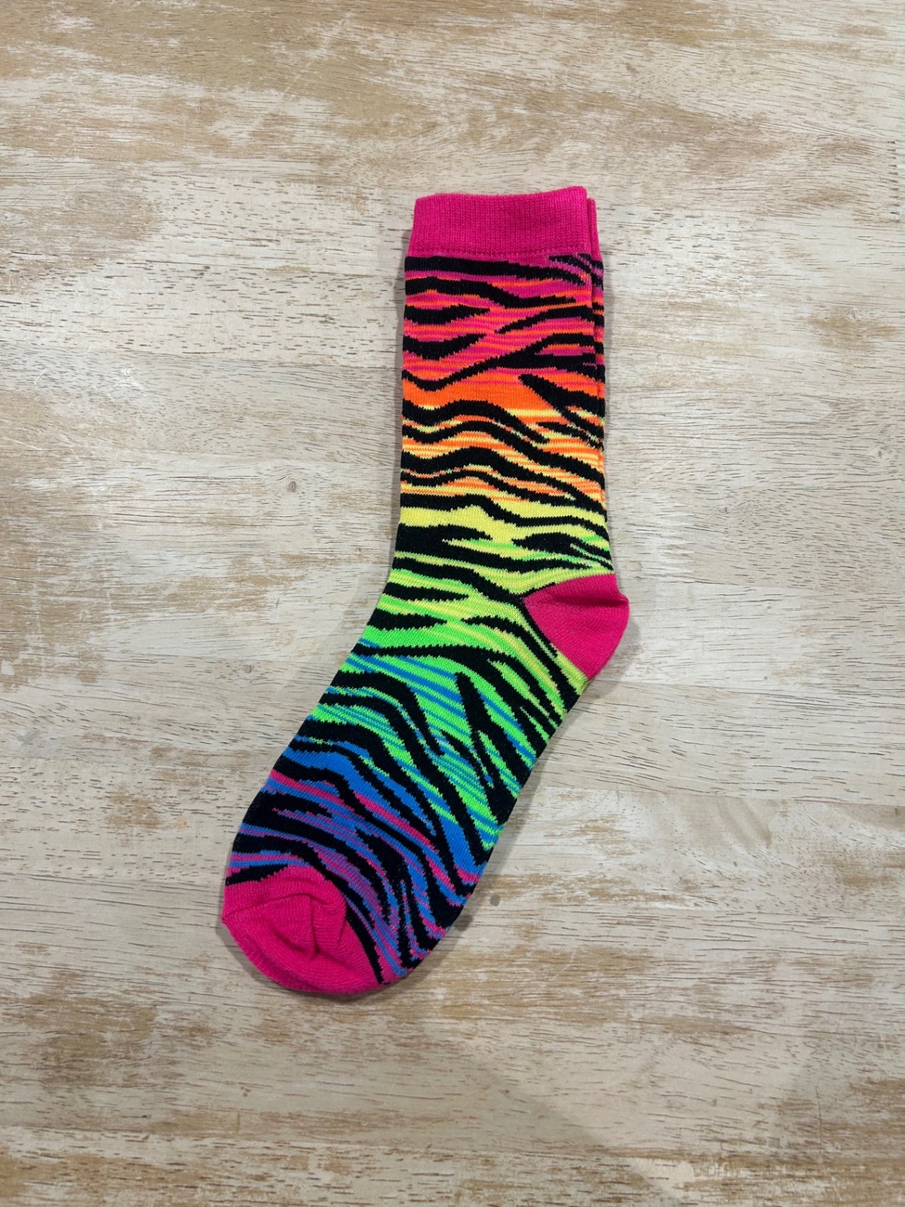 Zebra Socks Multicolor