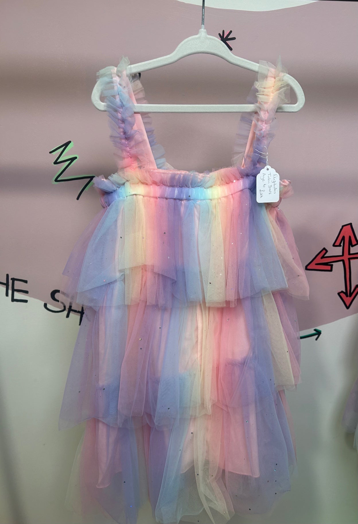 Lilac/Pink Tutu Dress Age 5