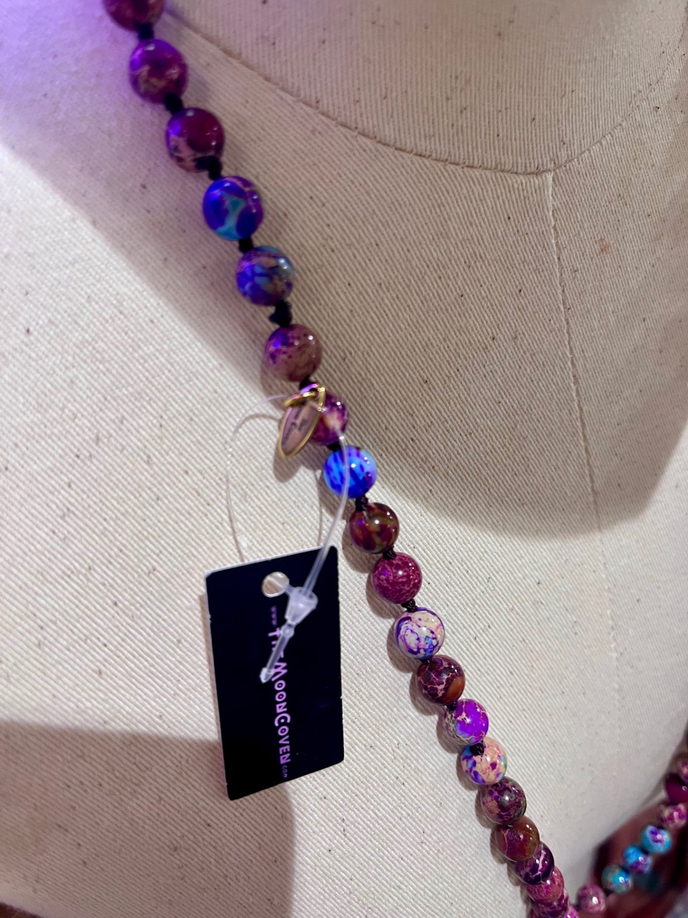 Amethyst & Jasper Prayer Beads Necklace