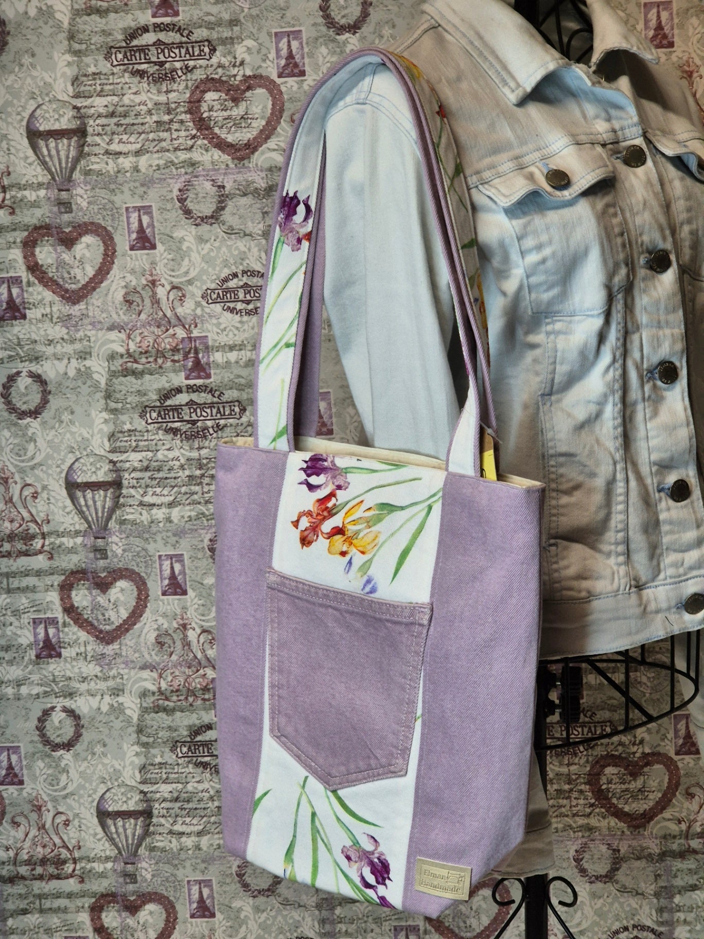 Lavender denim