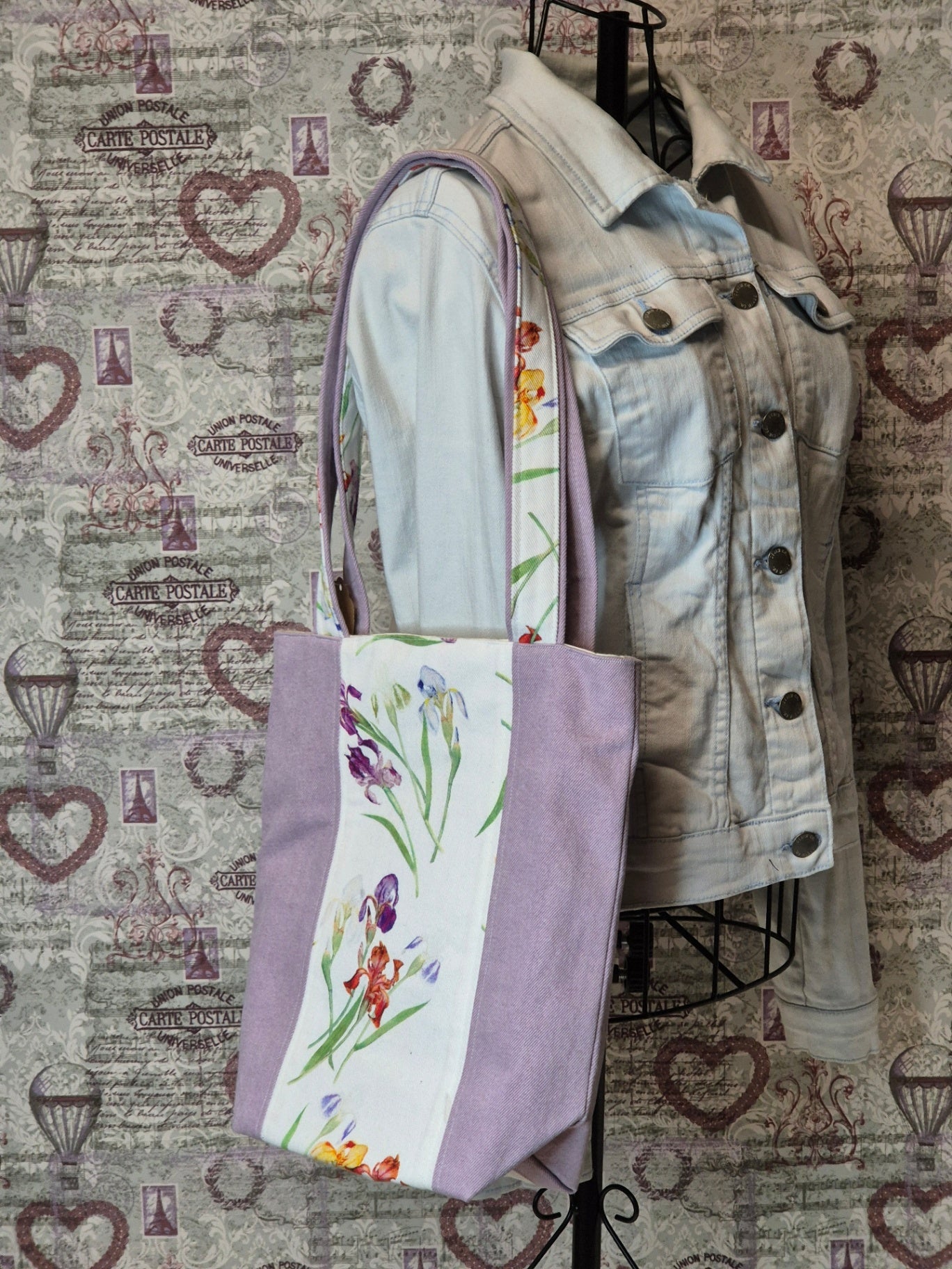Lavender denim