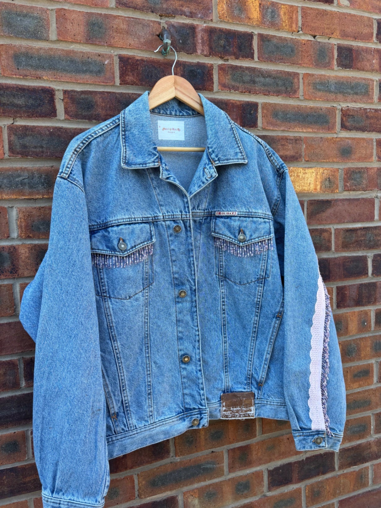 Pink Pony Club Embellished Vintage Jacket