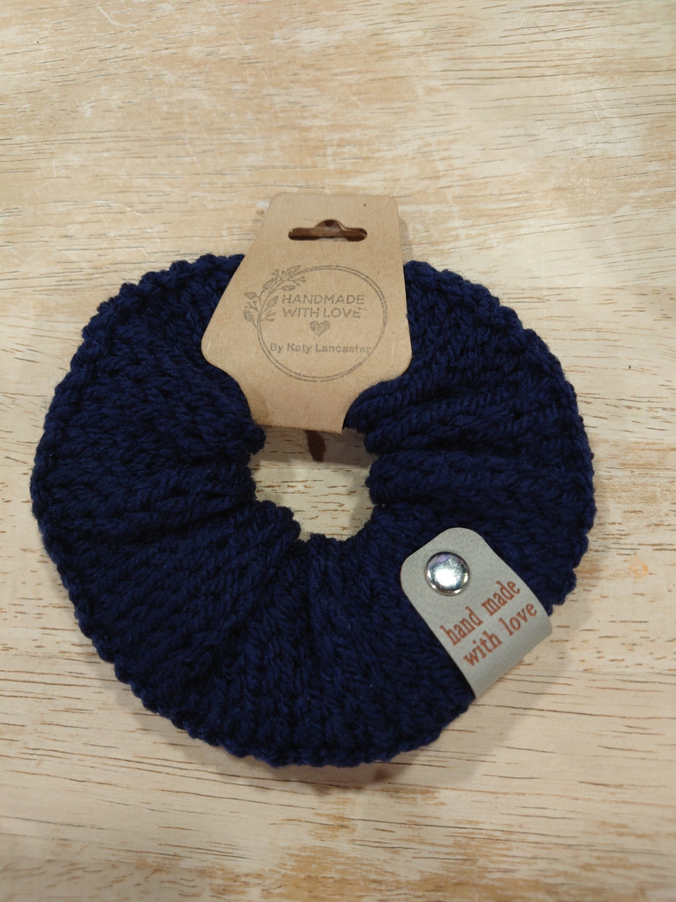 Dark scrunchie