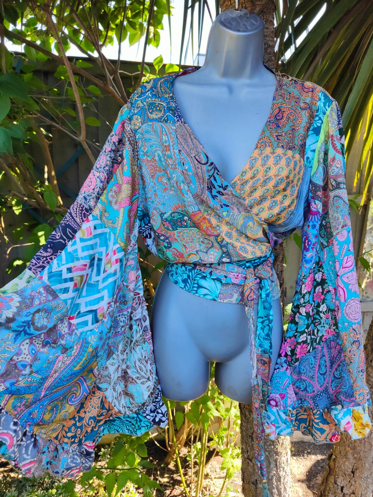 Patchwork Stevie top