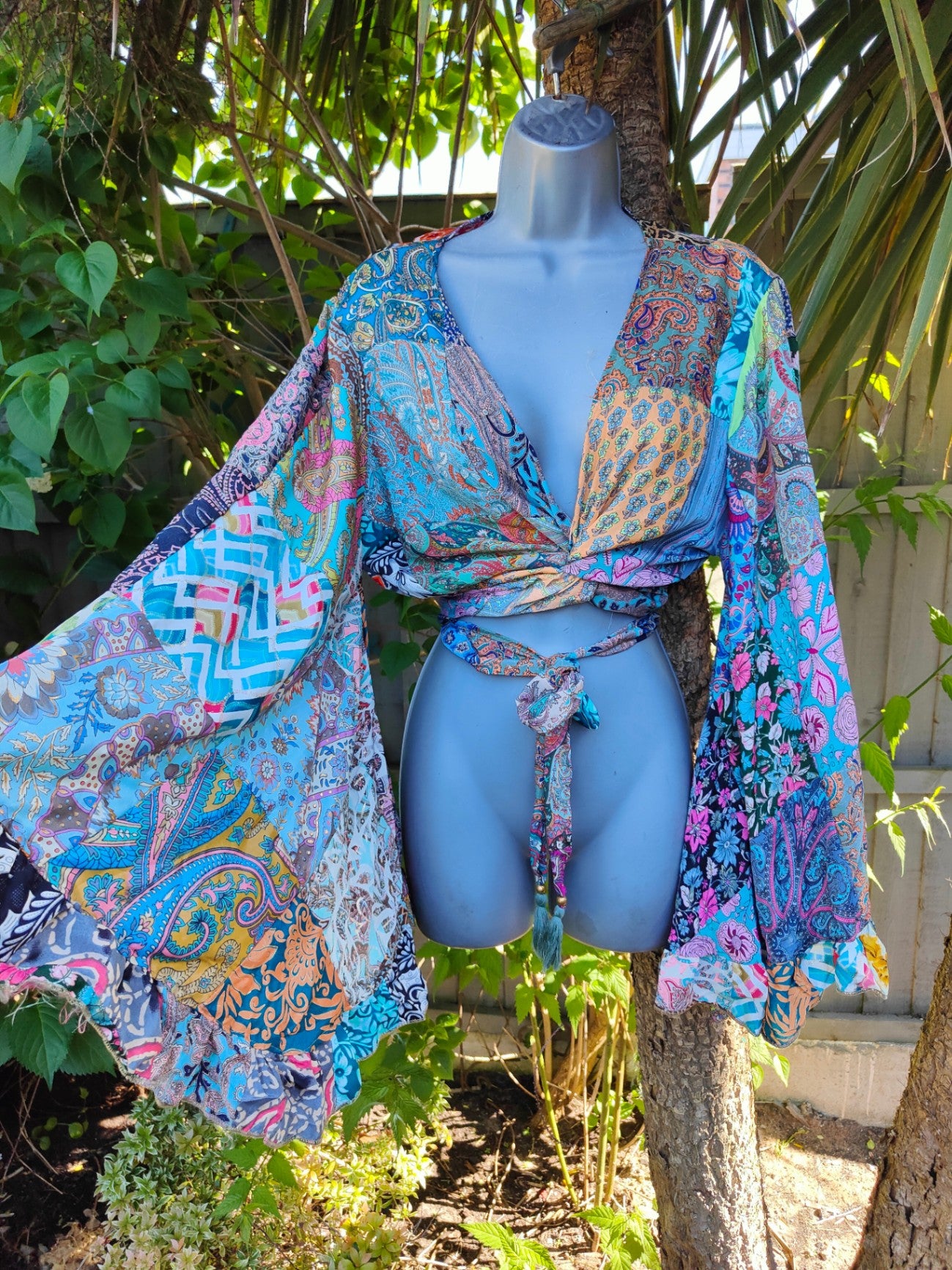 Patchwork Stevie top