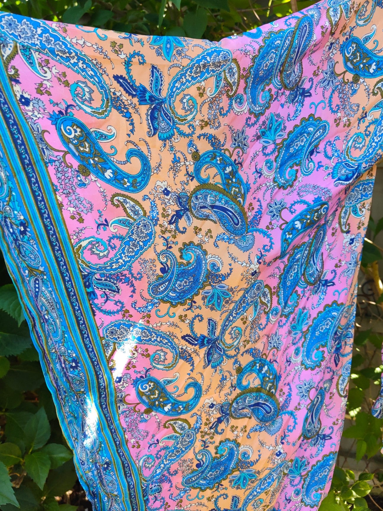 TULUM co ord set blue yellow pink