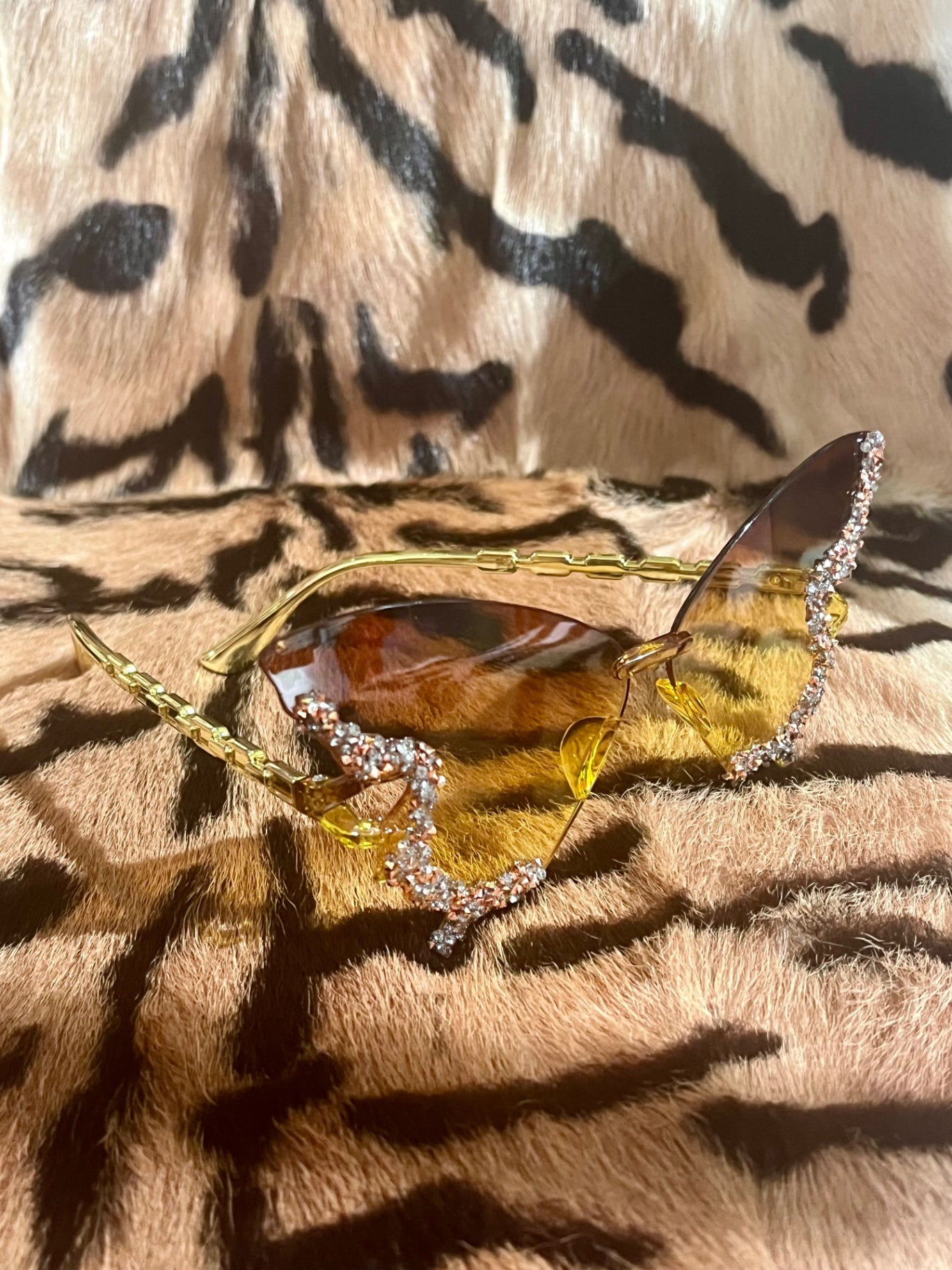 Gem Butterfly Sunnies Gold