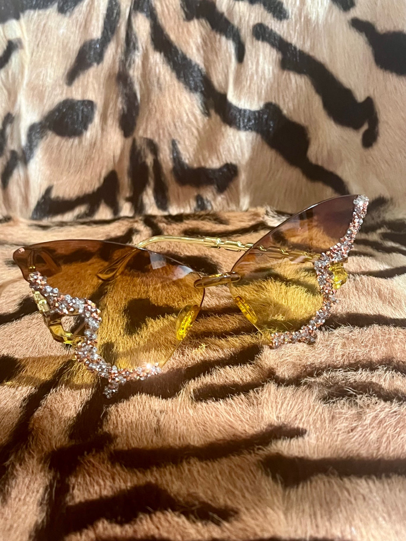 Gem Butterfly Sunnies Gold