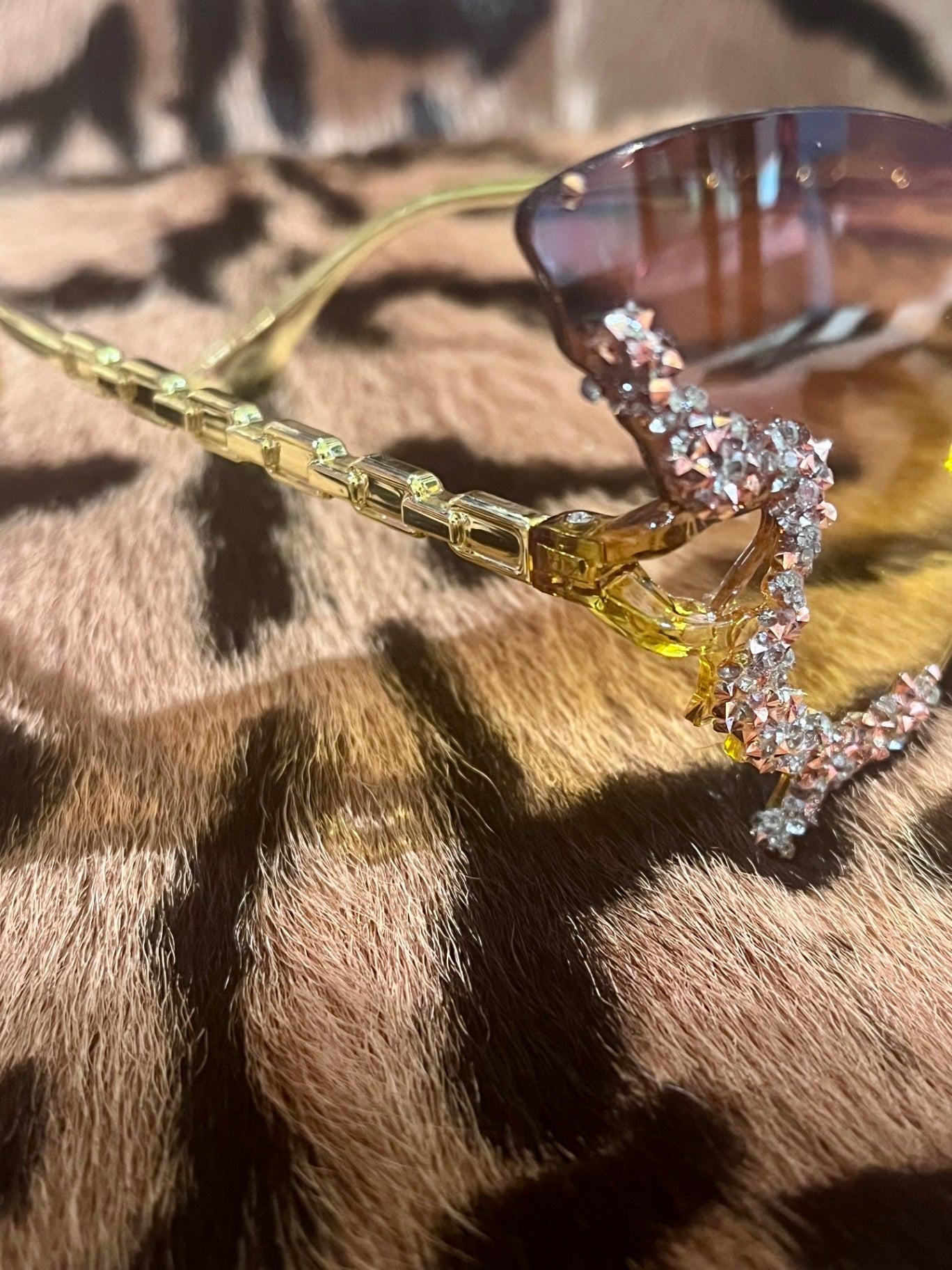 Gem Butterfly Sunnies Gold