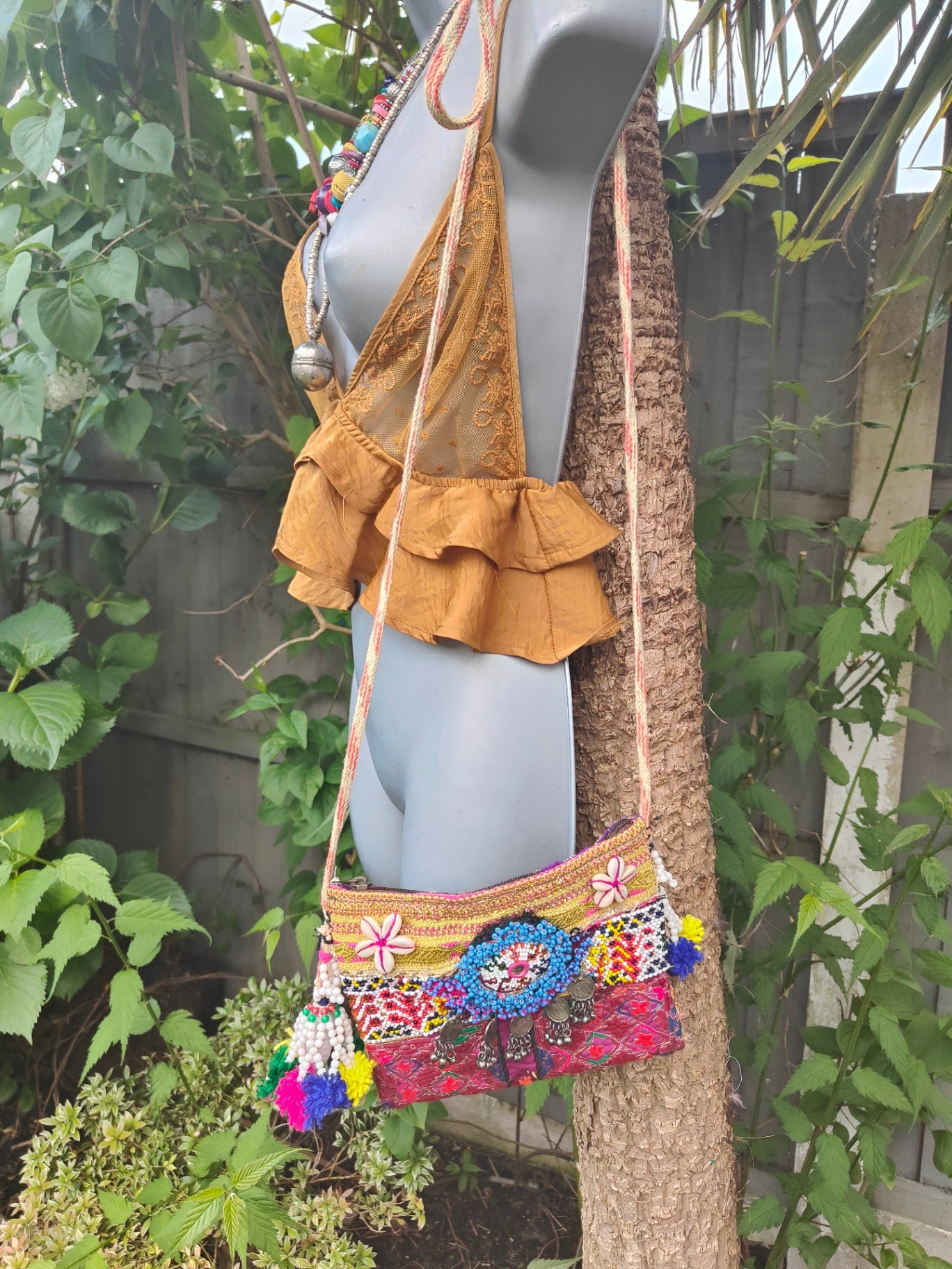 Afghan charm bag