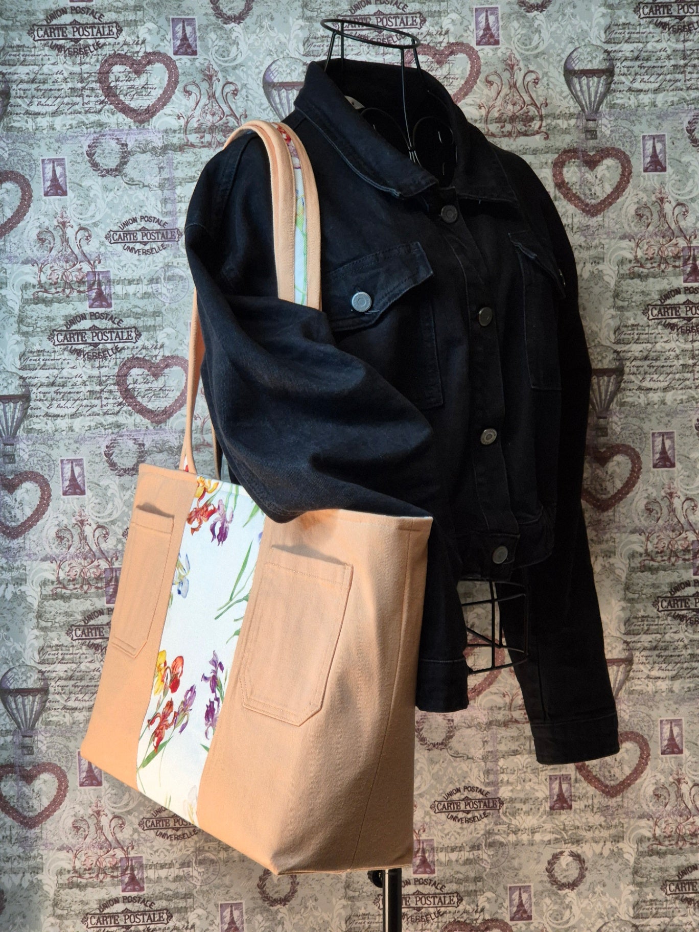 Orange tote