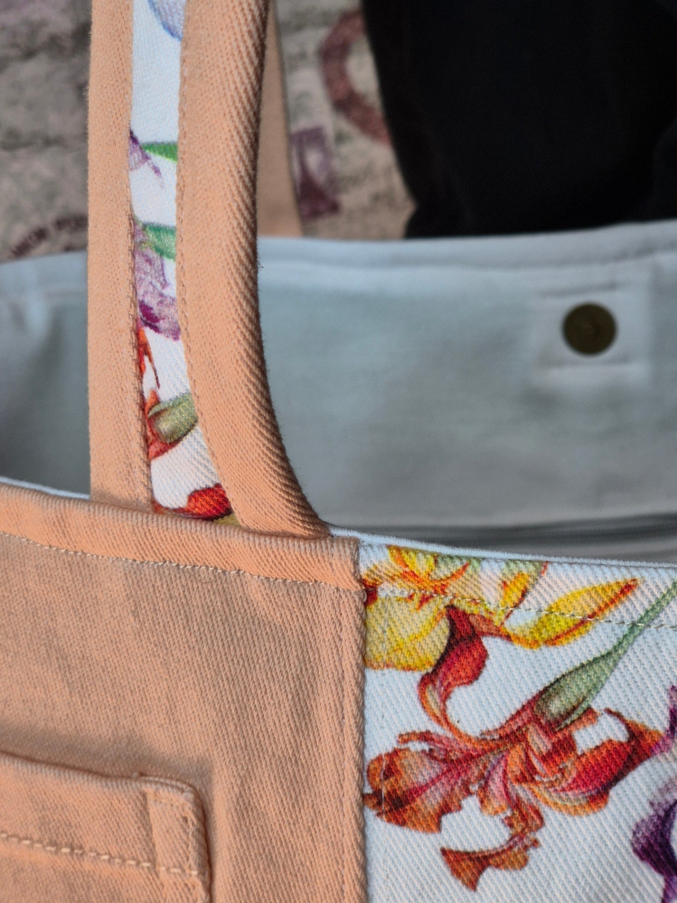 Orange tote