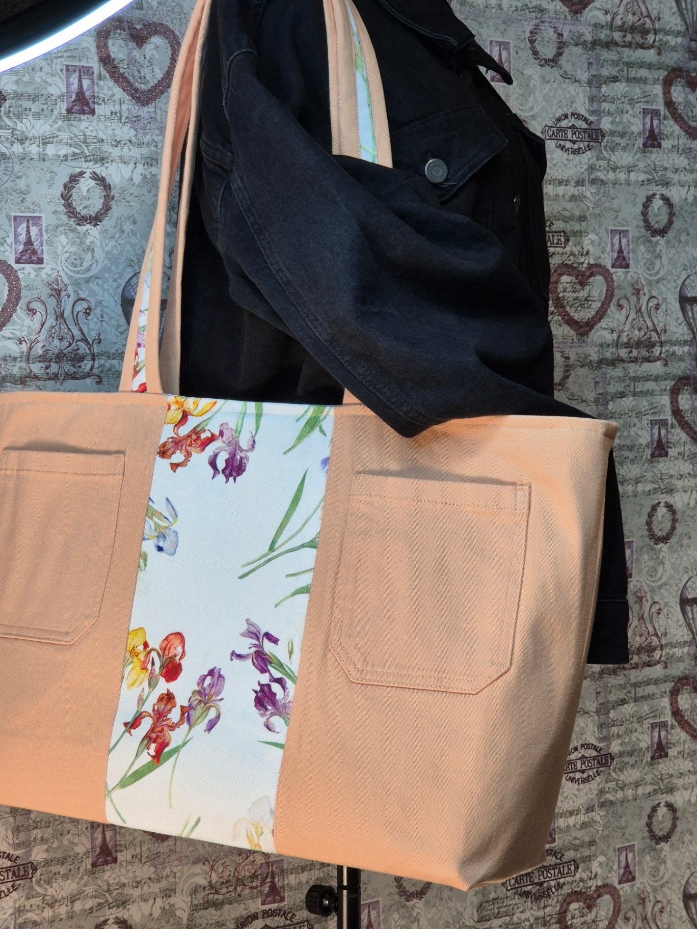 Orange tote