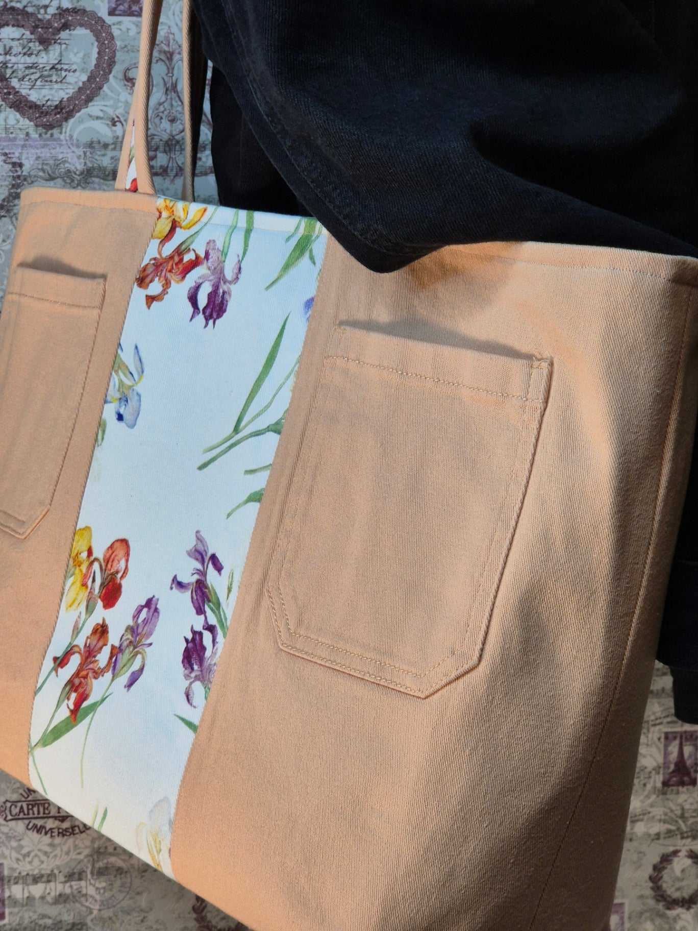 Orange tote