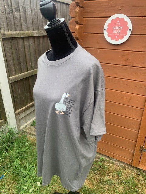 silly goose tshirt size xl