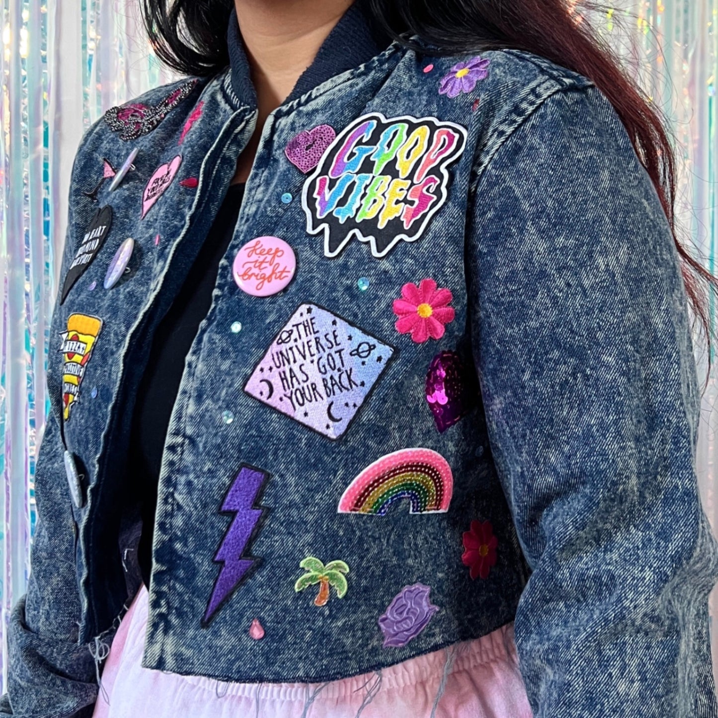 Candy denim jacket