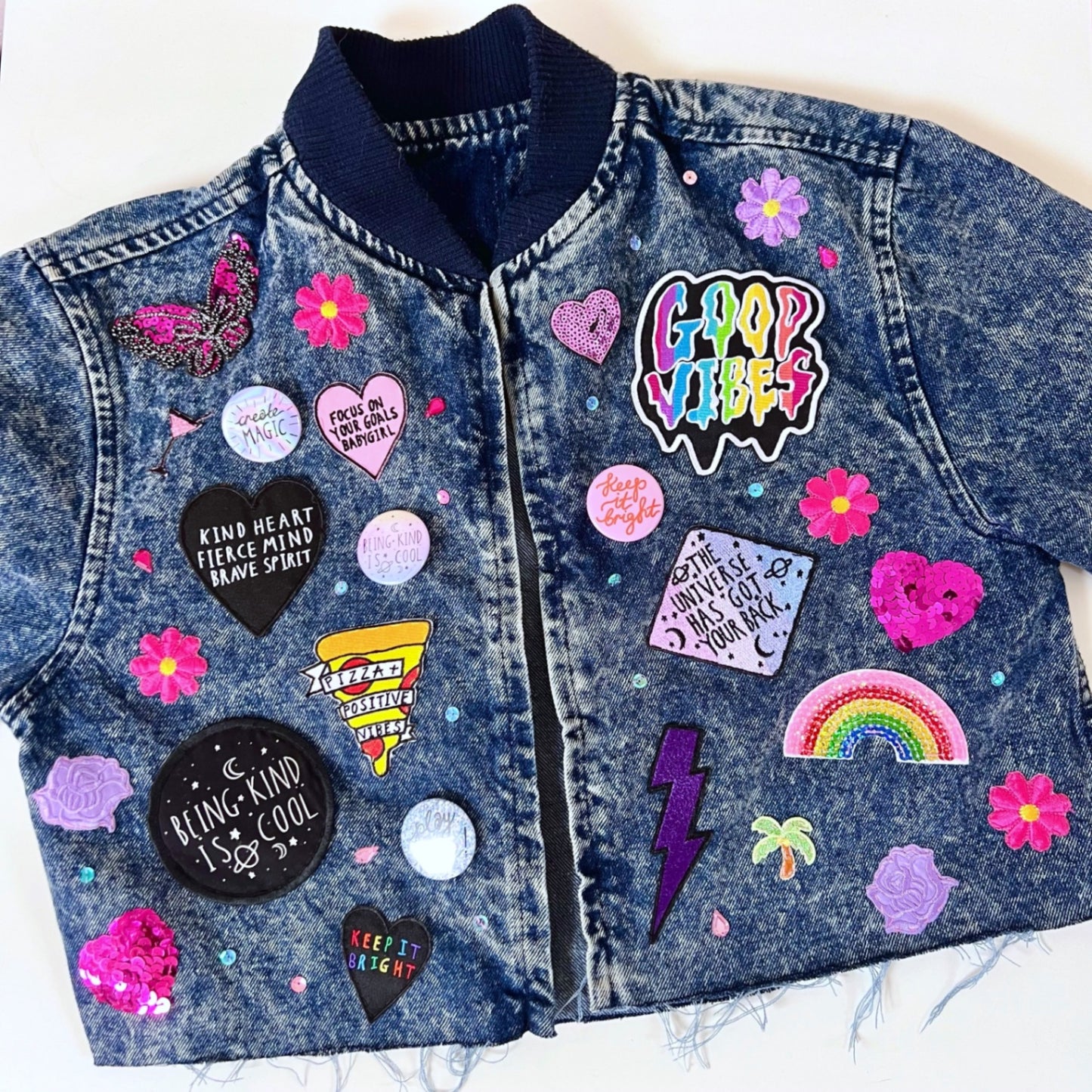 Candy denim jacket