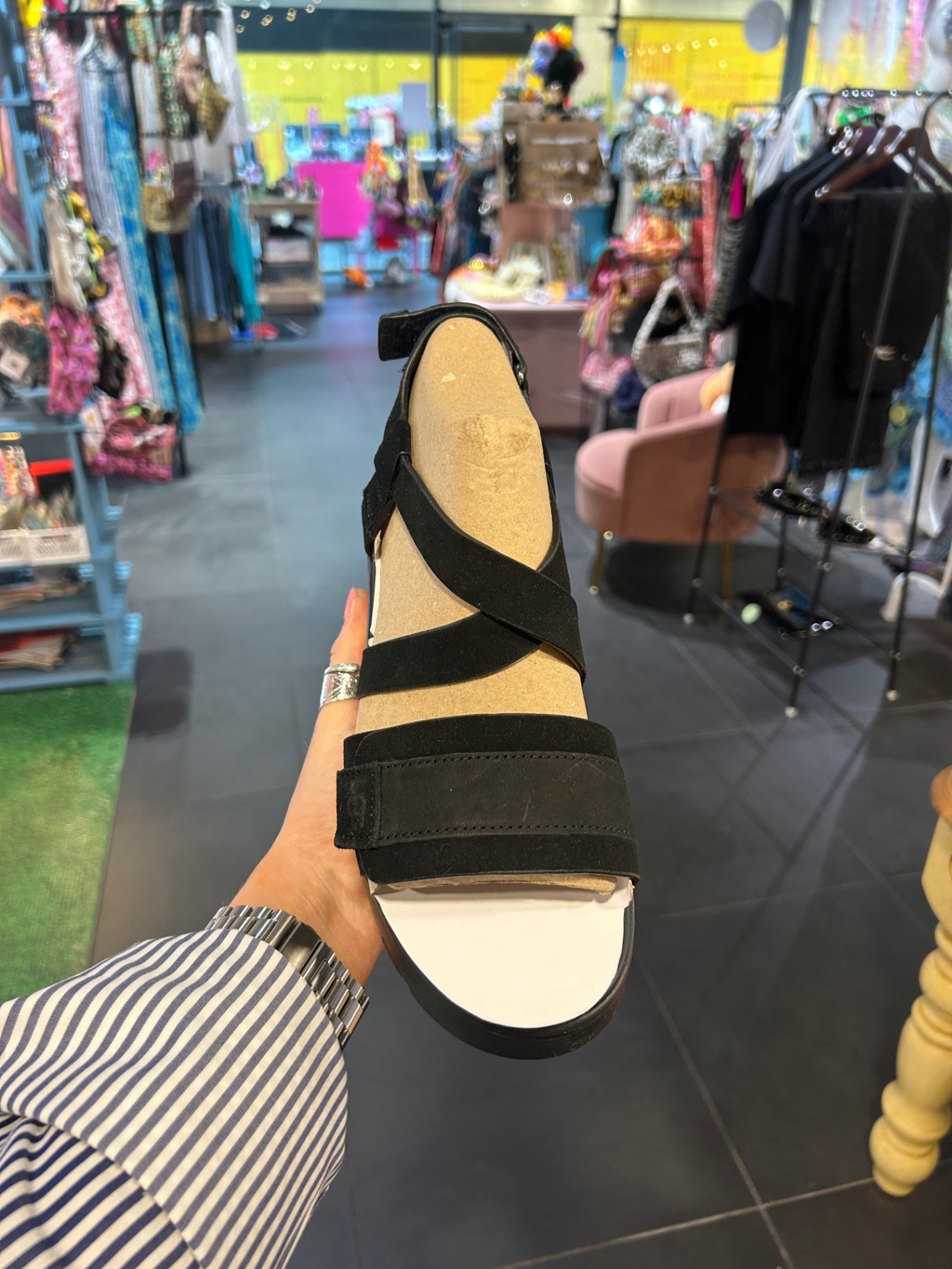 Ugg Zayne Ankle Strap II Size UK 6