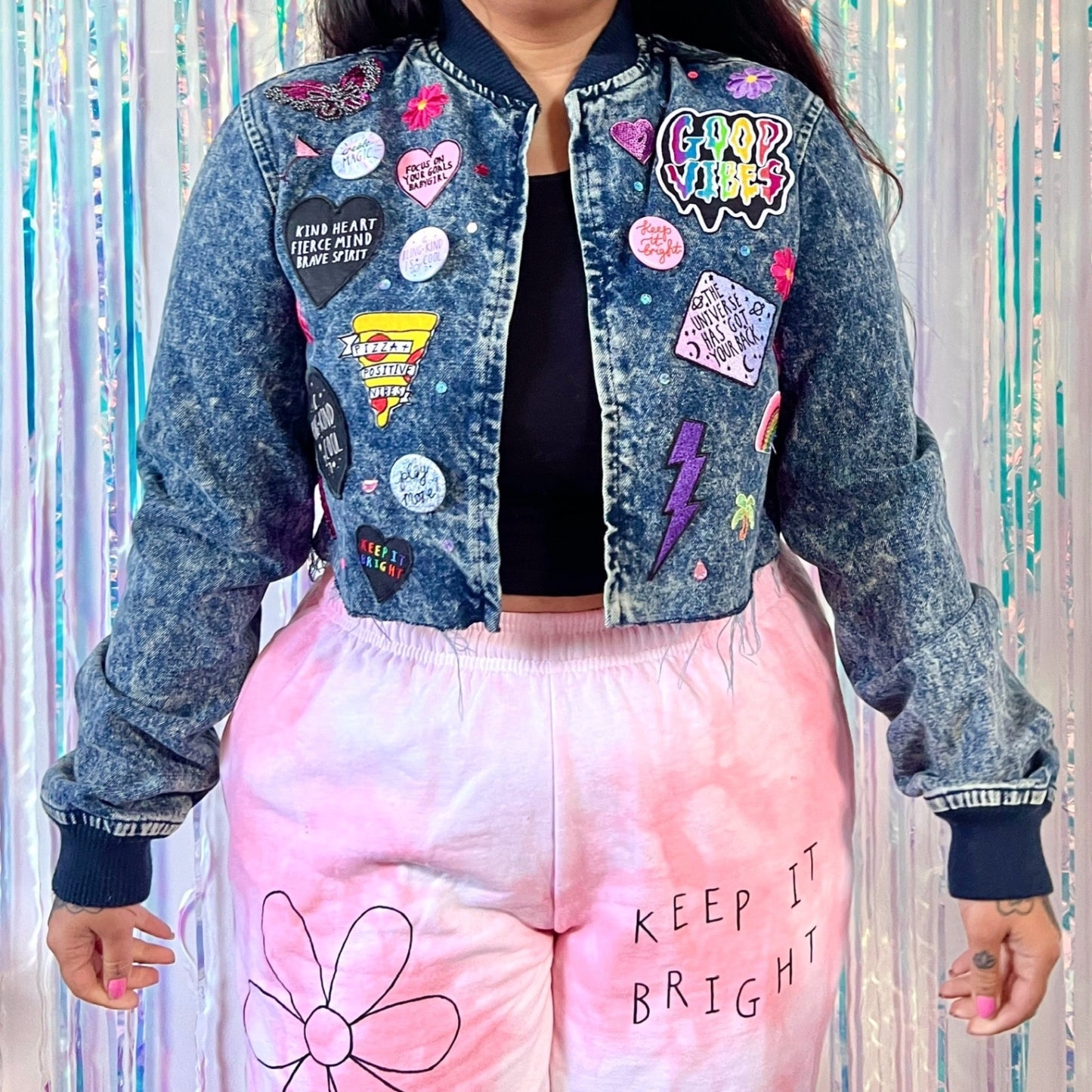Candy denim jacket