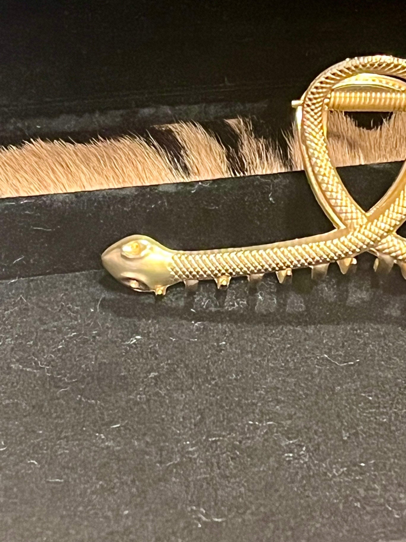 Gold Snake Clamp