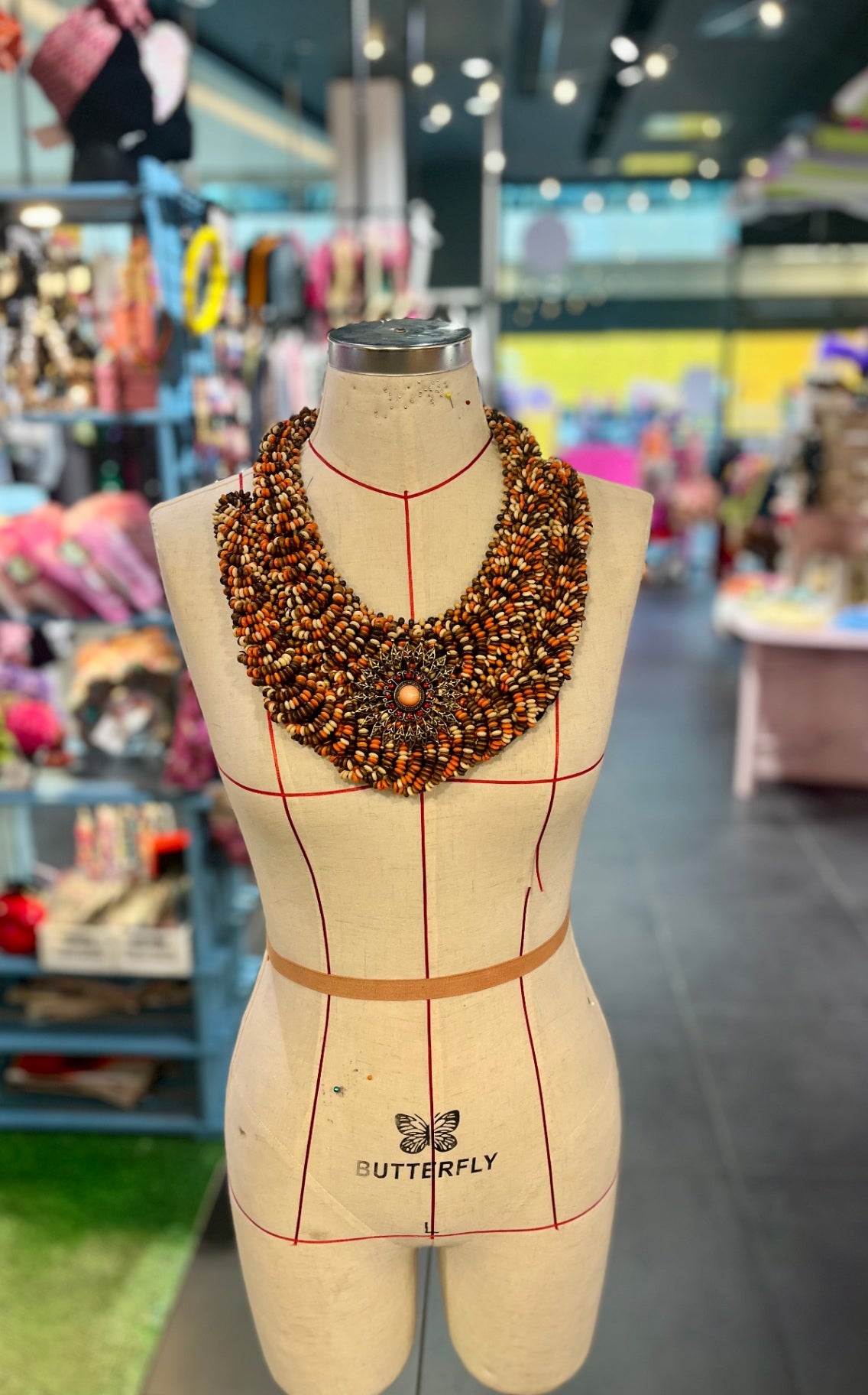 Statement Sunbeam Bib Necklace