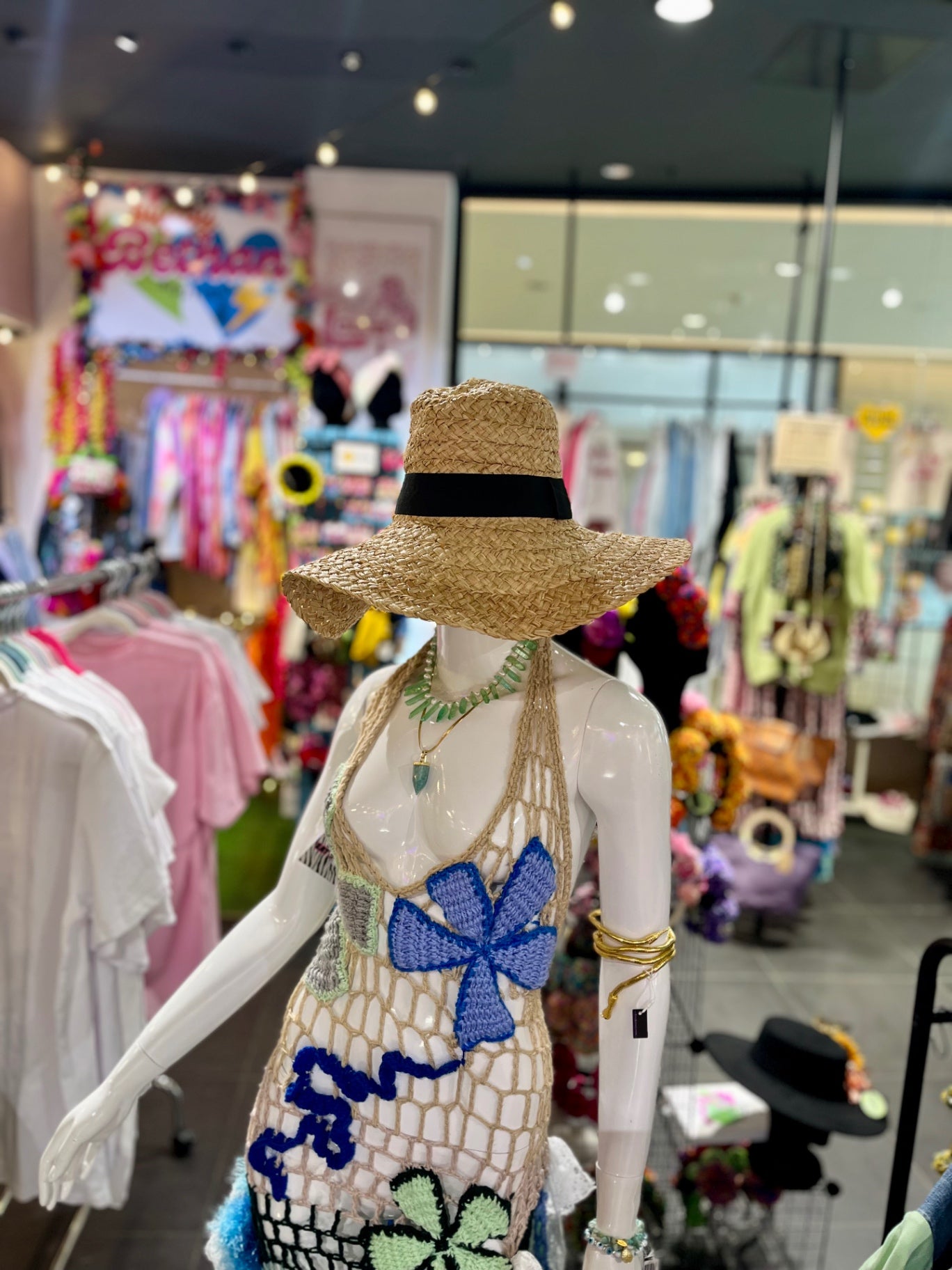 Floppy Straw Hat