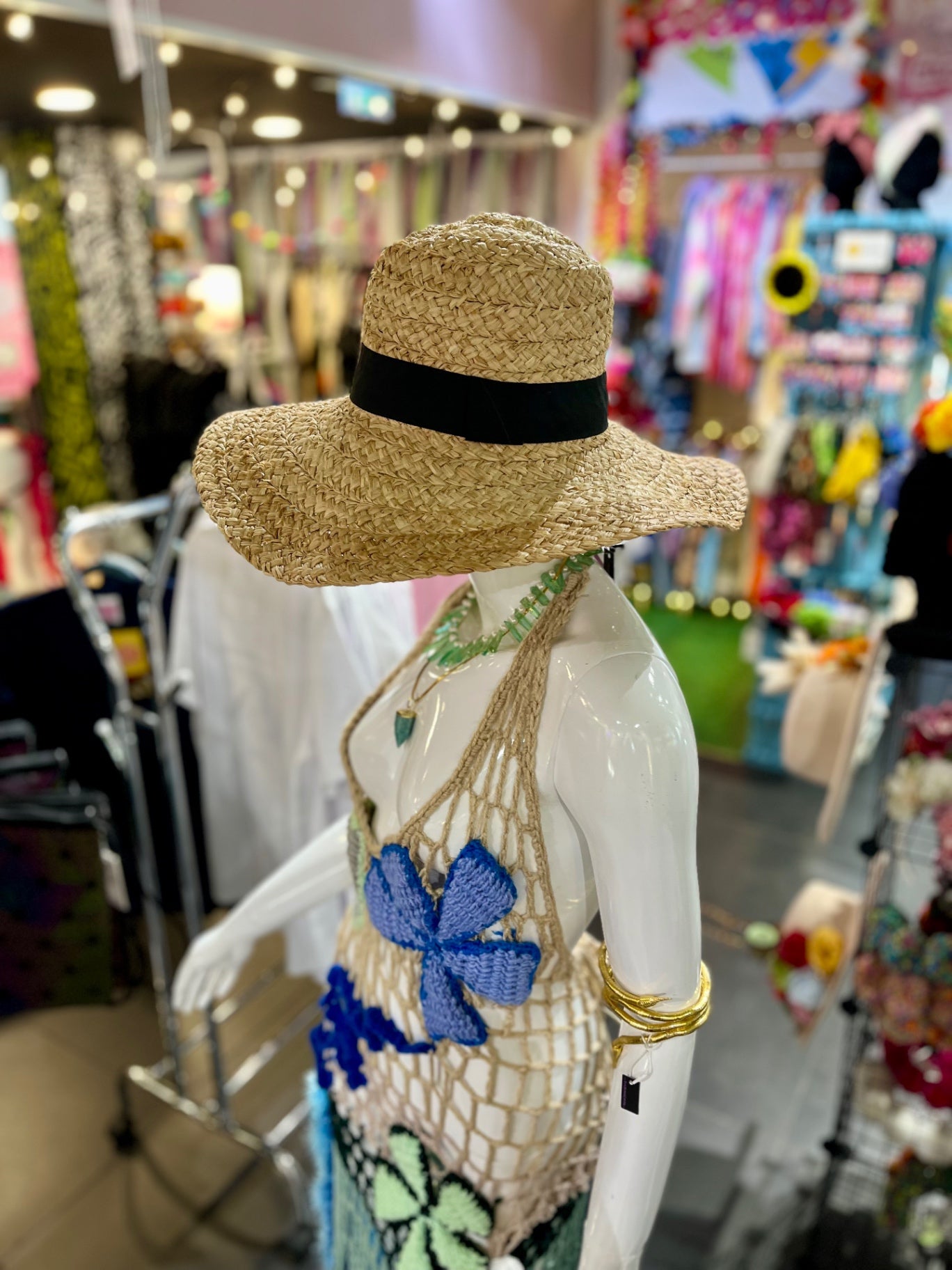Floppy Straw Hat