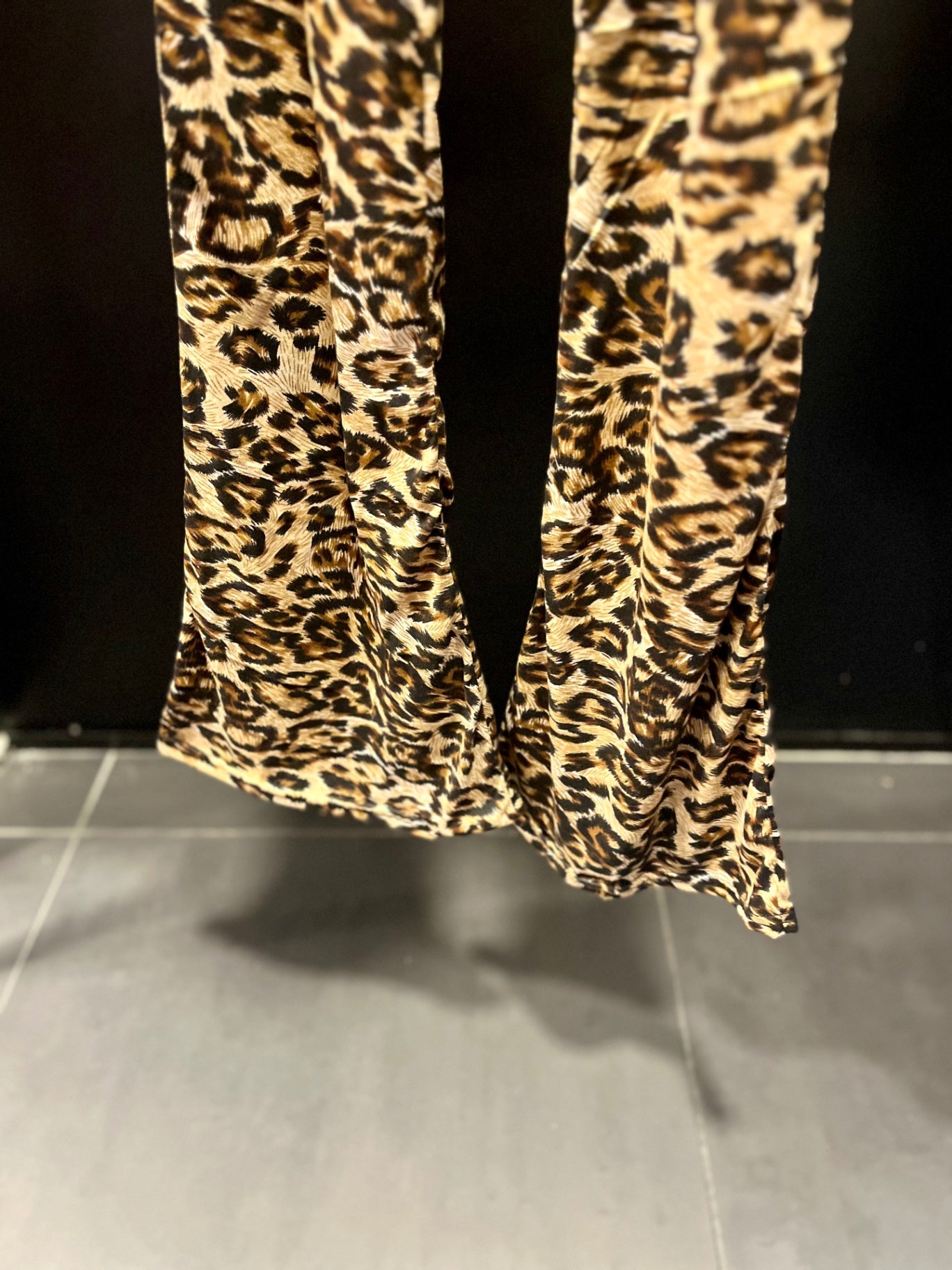 Leopard Print Flares Size S